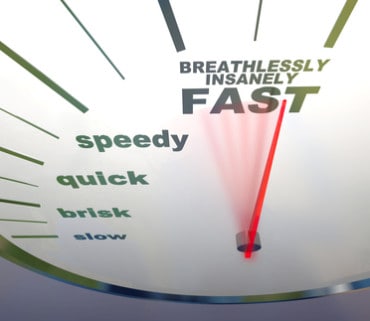Getting Fast Results from Slow Data