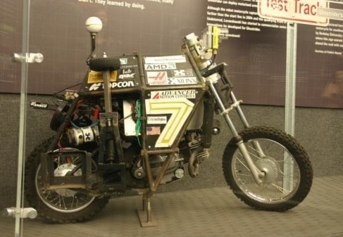 The Ghostrider, an autonomous motorcycle