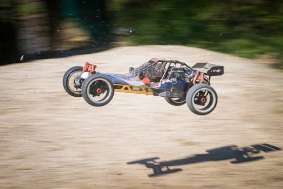 Your car driven by someone else, as represented by a toy RC car