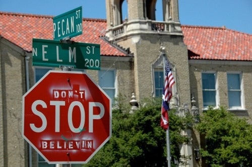 A comedic approach to understanding why vandalizing signs can damage the Internet of Cars. Source: WikiMedia 